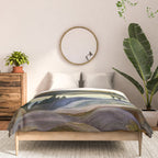 Canadian Landscape Franklin Carmichael Art Nouveau Post-Impressionism Mirror Lake Comforter Gallery Image 3