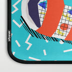 No Doi - memphis throwback retro classic style fashion 1980s 80s hipster shoes socks urban trendy Laptop Sleeve Gallery Image 3