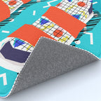 No Doi - memphis throwback retro classic style fashion 1980s 80s hipster shoes socks urban trendy Rug Gallery Image 4