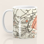 Vintage Paris and Surrounding Area Map (1890) Coffee Mug Gallery Image 3