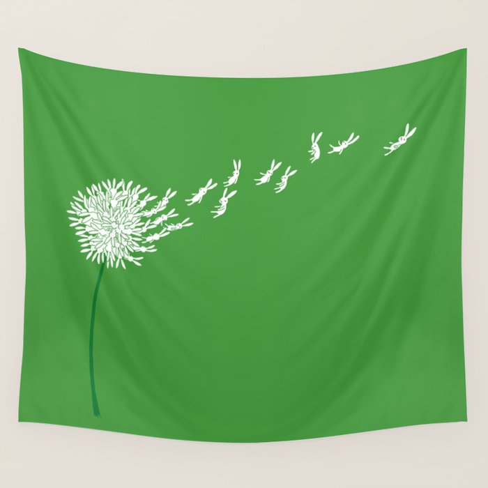 Escape from the dandeLION Wall Tapestry Gallery Image 4