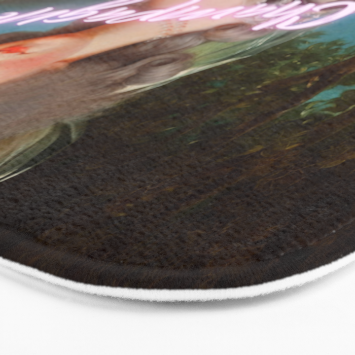 'Champagne Diet' Marie Antoinette  Bath Mat Gallery Image 3