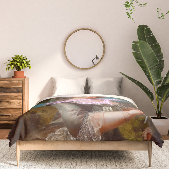 'Champagne Diet' Marie Antoinette  Comforter Gallery Image 3