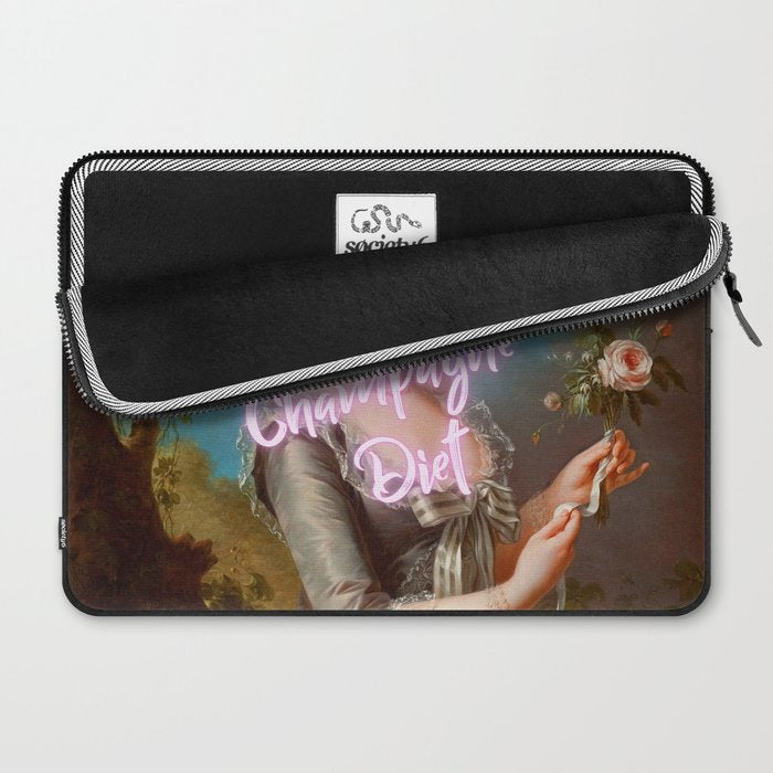 'Champagne Diet' Marie Antoinette  Laptop Sleeve Gallery Image 2