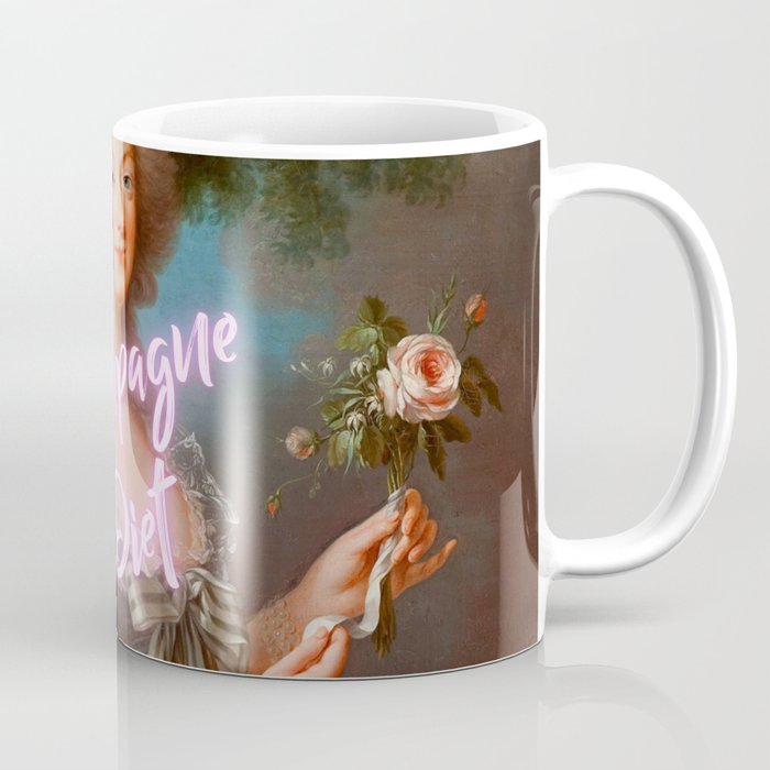 'Champagne Diet' Marie Antoinette  Coffee Mug Gallery Image 1