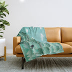 Tree Hugger (Spring & Summer version) Throw Blanket Gallery Image 1