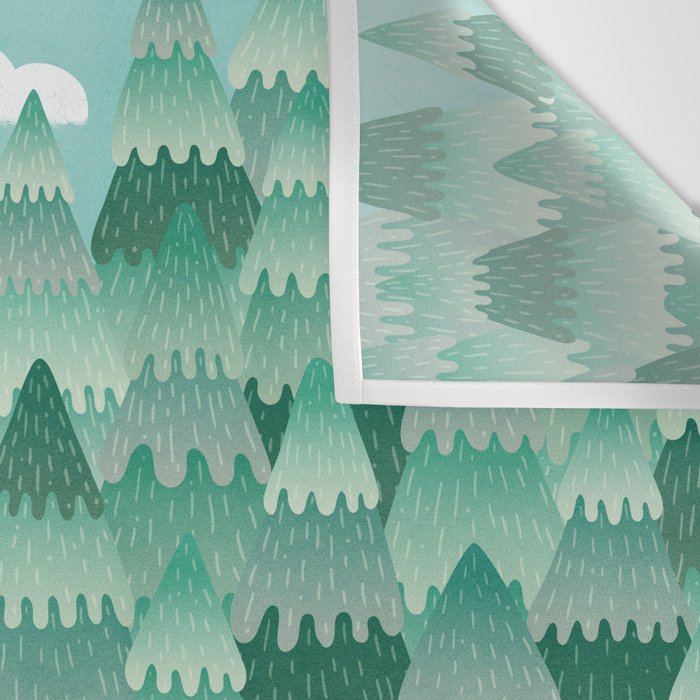 Tree Hugger (Spring & Summer version) Wall Tapestry Gallery Image 3