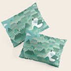 Tree Hugger (Spring & Summer version) Pillow Sham Gallery Image 3