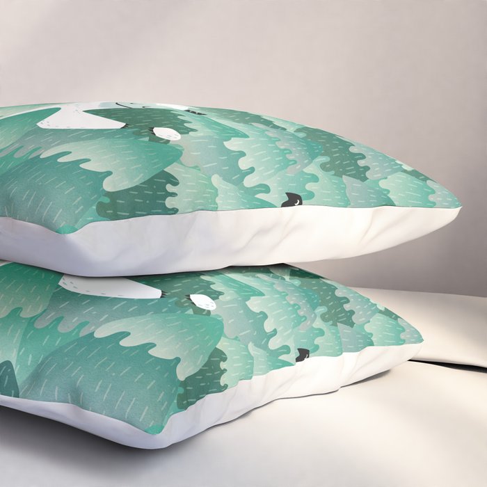 Tree Hugger (Spring & Summer version) Pillow Sham Gallery Image 3