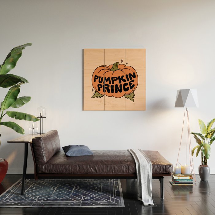 Pumpkin Prince Wood Wall Art Gallery Image 2