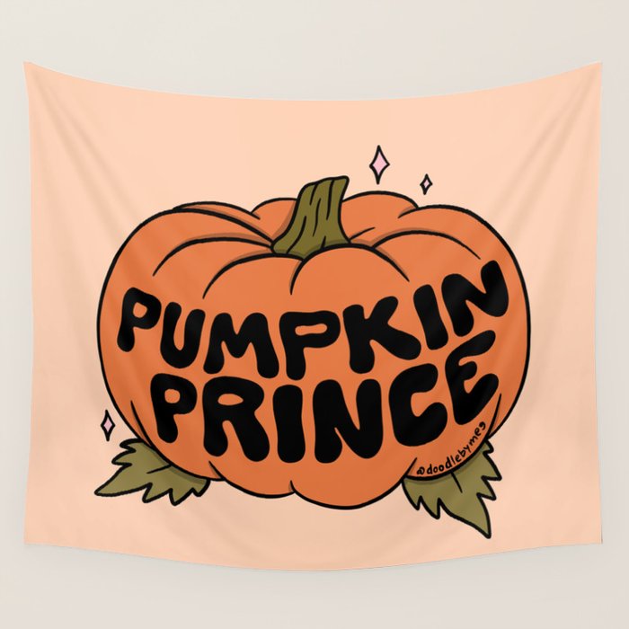 Pumpkin Prince Wall Tapestry Gallery Image 4