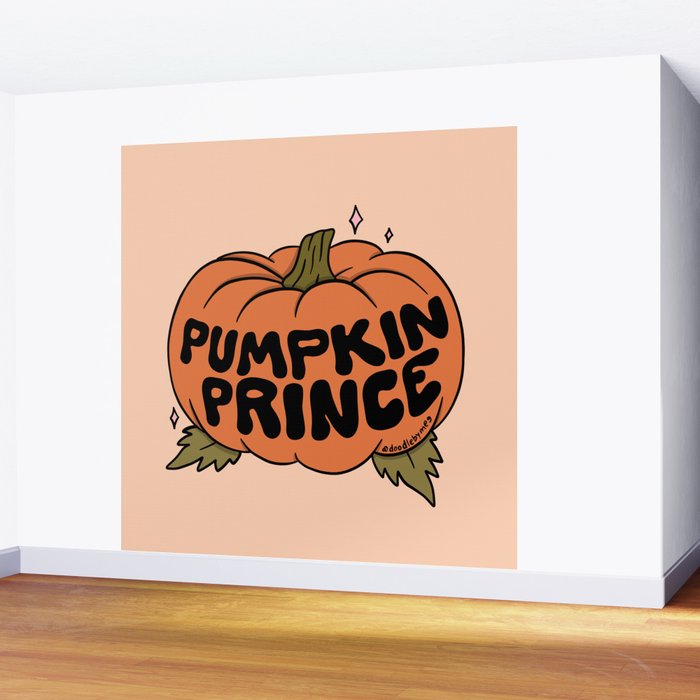 Pumpkin Prince Wall Mural Gallery Image 2