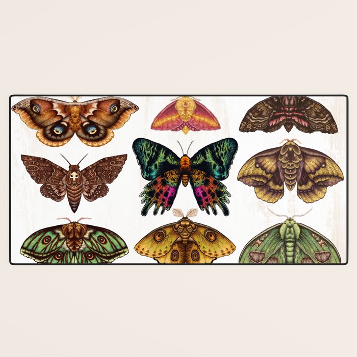 Moth Wings III Desk Mat Gallery Image 3
