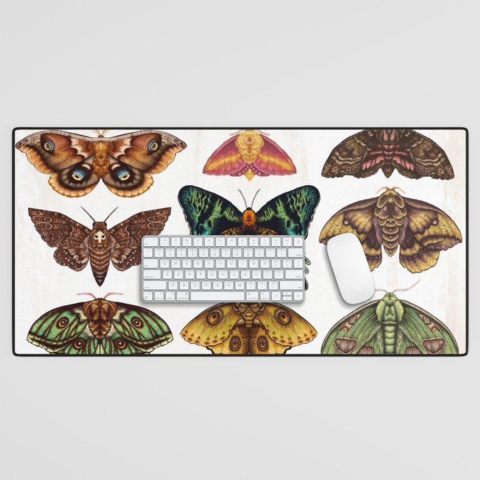 Moth Wings III Desk Mat Gallery Image 1