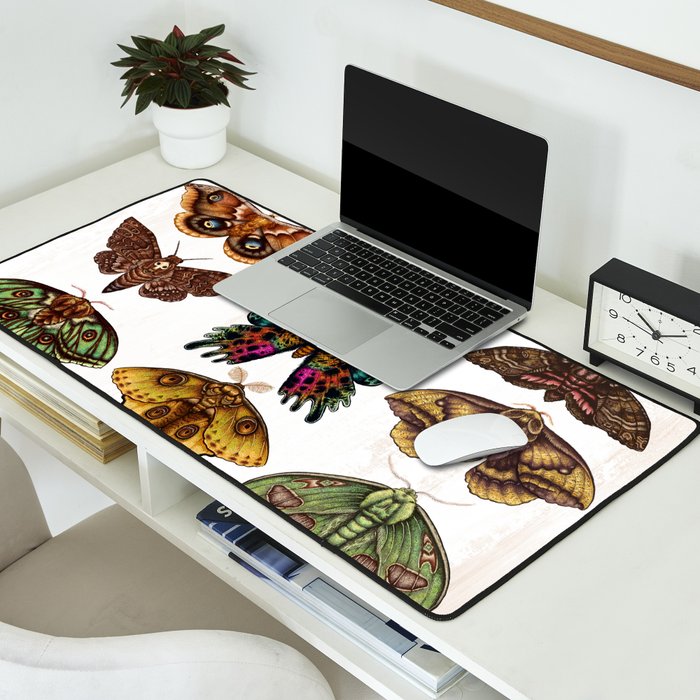 Moth Wings III Desk Mat Gallery Image 2