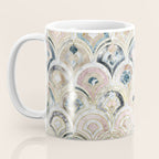 Art Deco Marble Tiles in Soft Pastels Coffee Mug Gallery Image 3