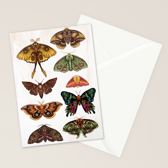 Moth Wings III Stationery Card Gallery Image 2
