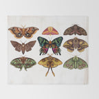 Moth Wings III Throw Blanket Gallery Image 2