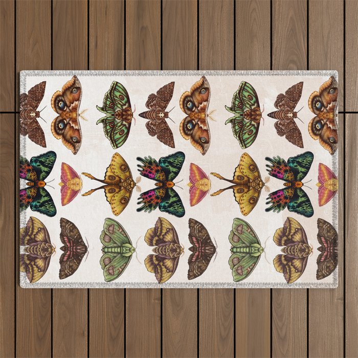 Moth Wings III Outdoor Rug Gallery Image 1