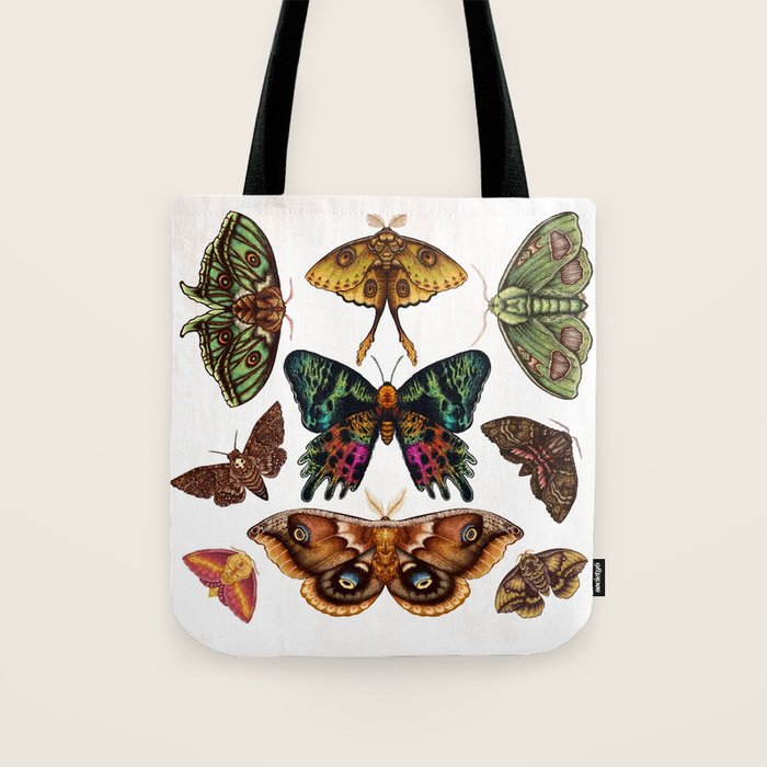 Moth Wings III Tote Bag Gallery Image 1