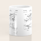 Basketball Patent - Basketball Player Coach Team Art - Black Chalkboard Coffee Mug Gallery Image 4