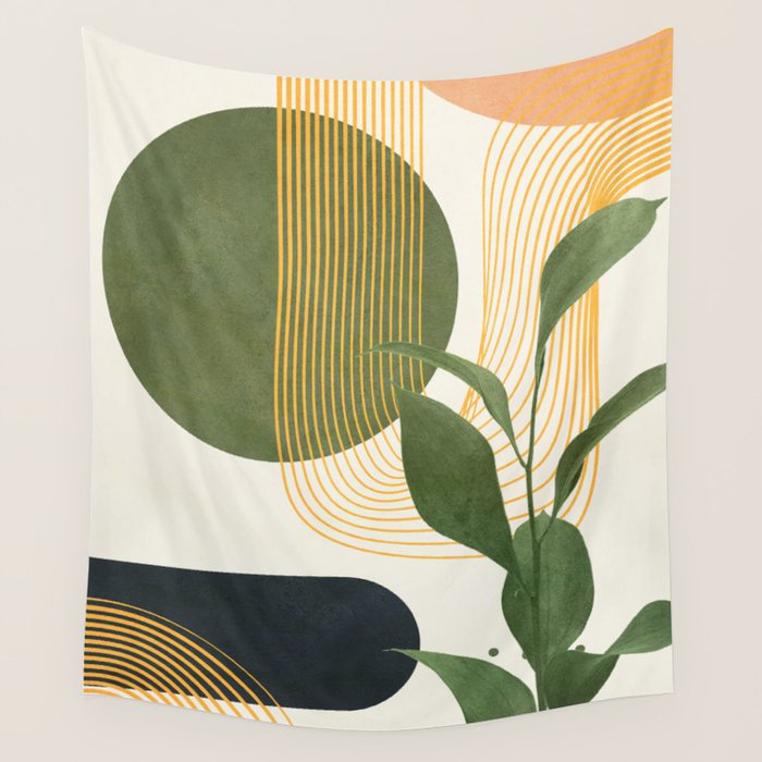 Branch Design 1 Wall Tapestry Gallery Image 1