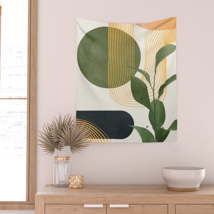 Branch Design 1 Wall Tapestry Gallery Image 2