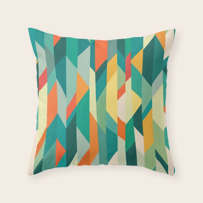 Broken Ocean Throw Pillow Gallery Image 6