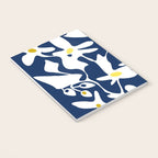 Blue jungle: Organic shapes and flowers Notebook Gallery Image 3