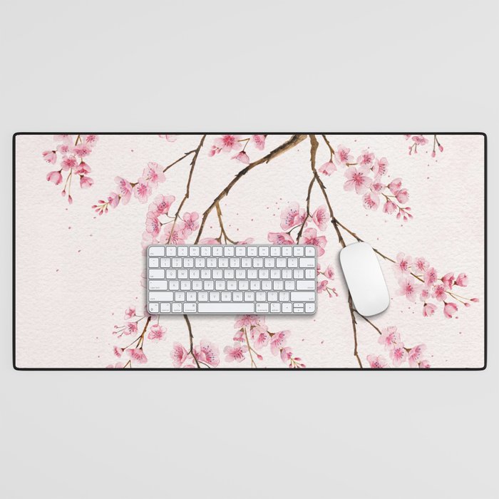 Can You Feel Spring? - Cherry Blossom  Desk Mat Gallery Image 1