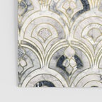 Monochrome Art Deco Marble Tiles Poster Gallery Image 3