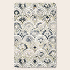 Monochrome Art Deco Marble Tiles Cutting Board Gallery Image 1