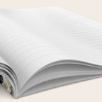 Monochrome Art Deco Marble Tiles Notebook Gallery Image 2