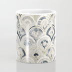Monochrome Art Deco Marble Tiles Coffee Mug Gallery Image 4