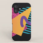 Memphis Pattern 29 / 80s - 90s Retro iPhone Case Gallery Image 1