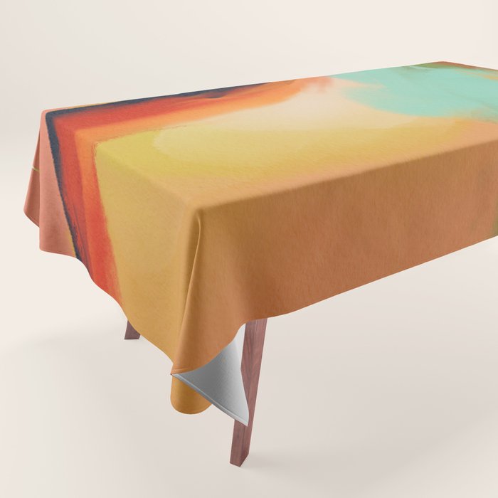 abstract color spring 23 1 Tablecloth Gallery Image 1