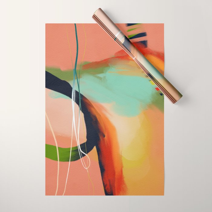 abstract color spring 23 1 Wrapping Paper Gallery Image 1
