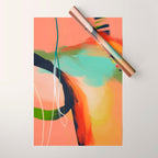 abstract color spring 23 1 Wrapping Paper Gallery Image 1