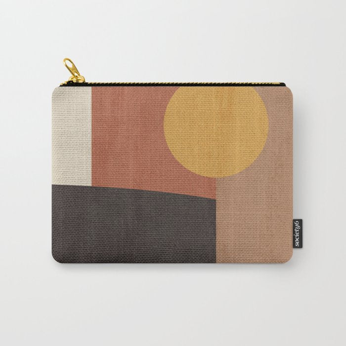 geometric abstract 41 Carry All Pouch Gallery Image 1