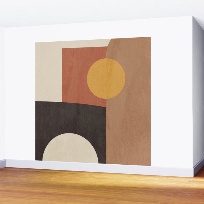 geometric abstract 41 Wall Mural Gallery Image 2