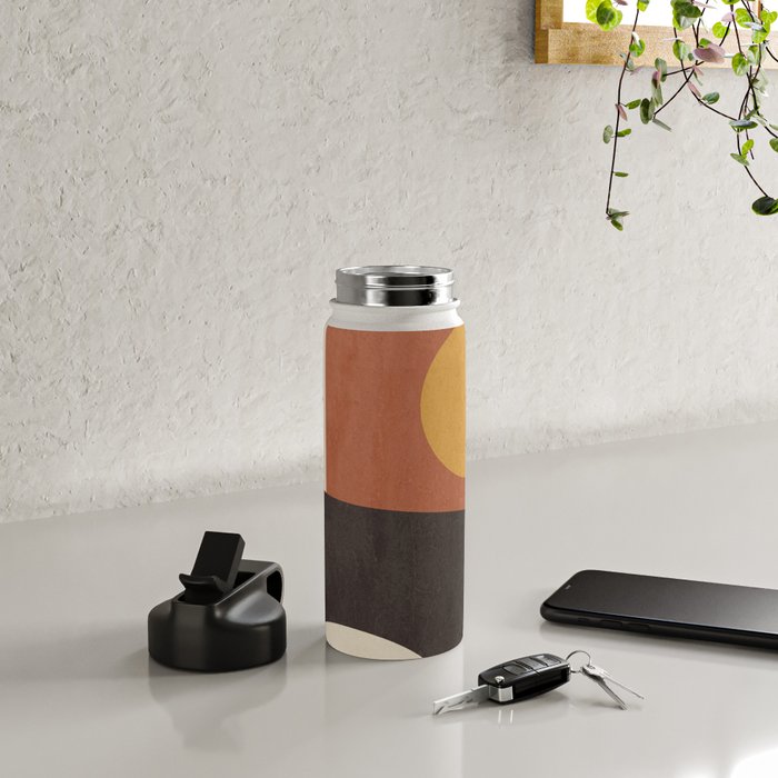 geometric abstract 41 Water Bottle Gallery Image 4
