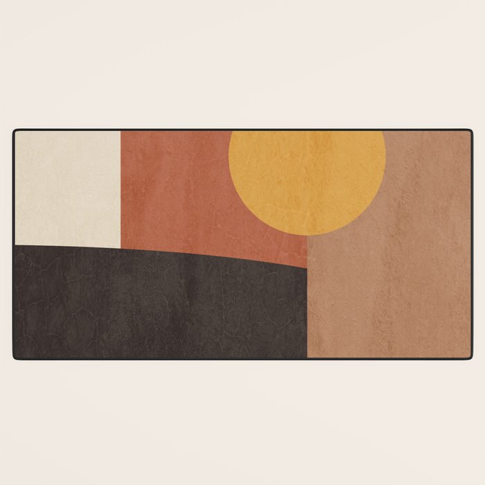 geometric abstract 41 Desk Mat Gallery Image 3