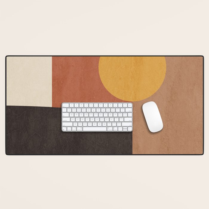 geometric abstract 41 Desk Mat Gallery Image 1