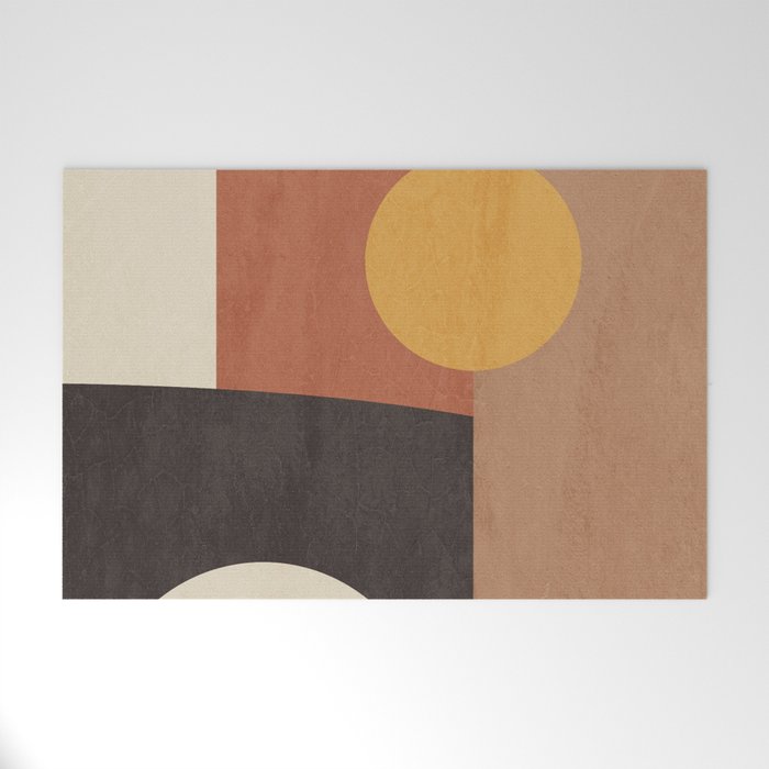 geometric abstract 41 Welcome Mat Gallery Image 1