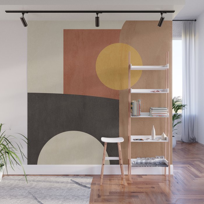 geometric abstract 41 Wall Mural Gallery Image 1