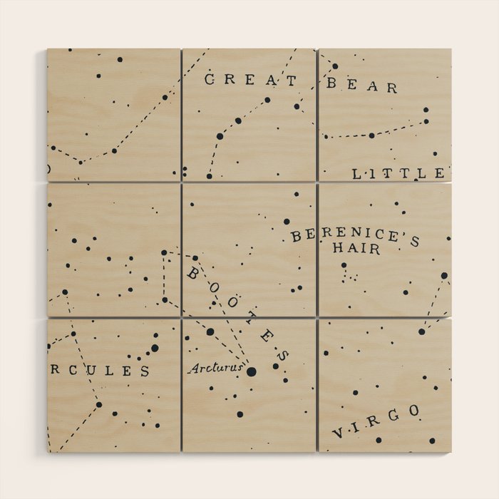 Constellation I Wood Wall Art Gallery Image 1