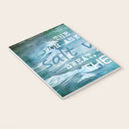 The cure for anything is salt water, sweat, tears, or the sea.    Dinesen, Isak Notebook Gallery Image 3