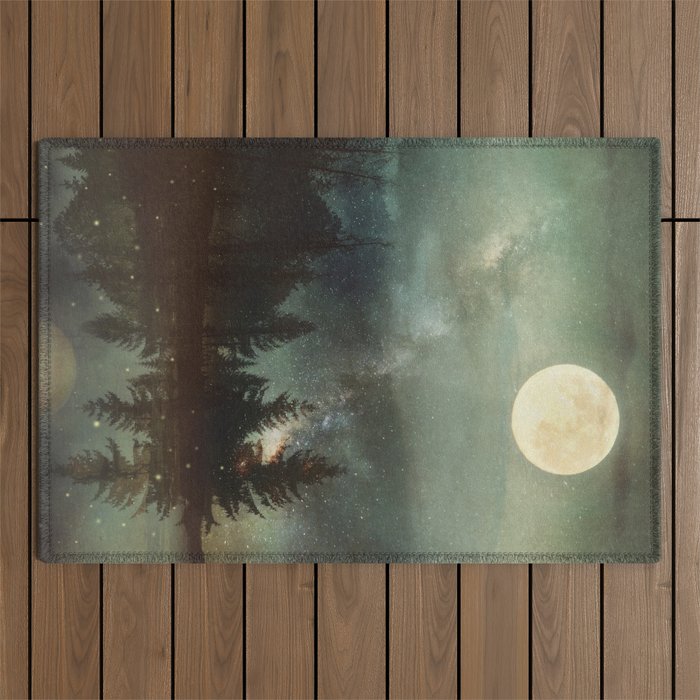 Midnight Fireflies Outdoor Rug Gallery Image 1