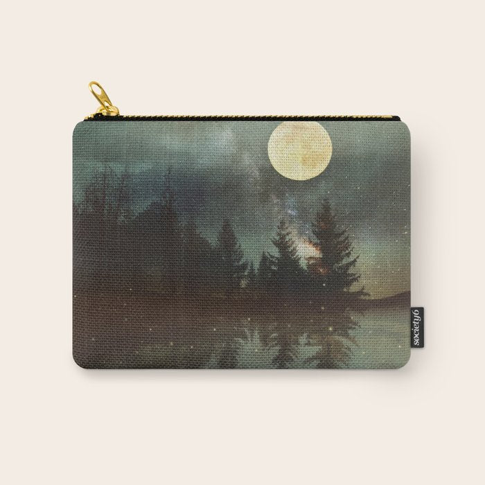 Midnight Fireflies Carry All Pouch Gallery Image 1