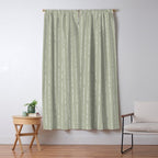 Lines II (Linen Sage) Window Curtain Gallery Image 5